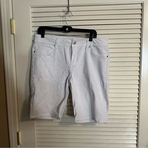 Seven white shorts - size 12